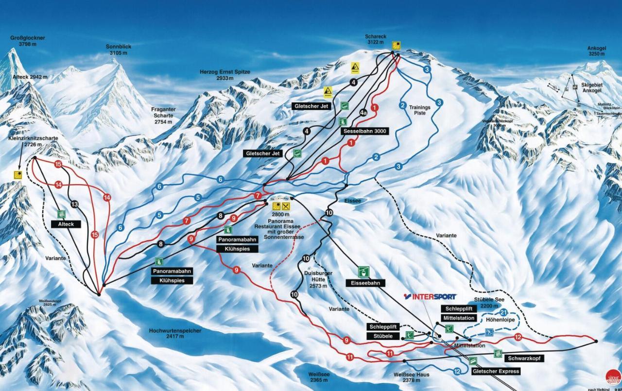 Apartment Moelltaler Gletscher 6 Ausserfragant エクステリア 写真